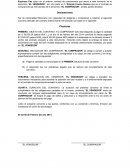 Convenio de compraventa