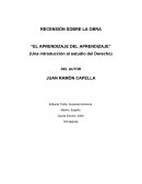 El Aprendizaje del Aprendizaje