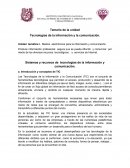 Medios electrónicos para la información y comunicación