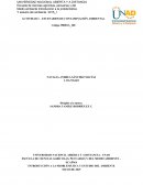 Actividad Escenarios de contaminación ambiental