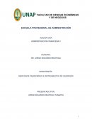 MERCADOS FINANCIEROS E INSTRUMENTOS DE INVERSIÓN