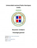 Psicologia de Morris (Resumen cap. 1)