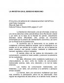 Infoética en el Derecho Mexicano