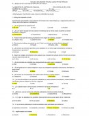 EXAMEN DE HISTORIA DE COAHUILA
