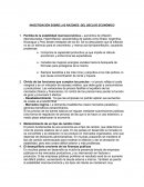 Razones del declive economico