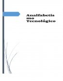 Analfabetismo tecnologico