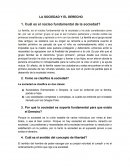 LA SOCIEDAD Y EL DERECHO