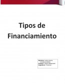 ¿Cuáles son los tipos de financiamiento existentes en chile?