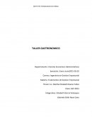 Taller gastronomico