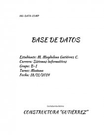 CONSTRUCTORA “GUTIÉRREZ”. Página 1