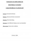 Análisis de Chéjov y Stindberg