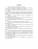 Cuestionario de Ecología