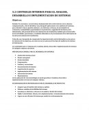 Controles internos para el analisis