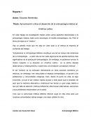 REPORTE 1 ANTROPOLOGIA