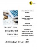 TRABAJO FINAL DIAGNOSTICO FINANCIERO