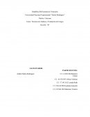 Desarrollo DE UN ANÁLISIS Y EVALUACIÓN DE CARGOS
