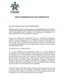 Remuneracion por competencia