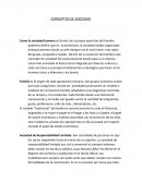 CONCEPTOS DE SOCIEDAD