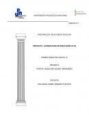 EJEMPLO DE PROYECTO LICENCIATURA EN EDUCACION