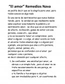 El amor