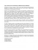 Etica de los negocios