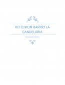 Reflexion barrio la candelaria