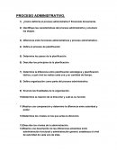 PROCESO ADMINISTRATIVO exámen
