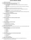 GUIA DE DERECHO LABORAL