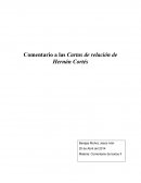 Comentario Cartas Relación Cortés