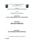 CIENCIAS DE LA SALUD CON FORMACIÓN EN EPIDEMIOLOGIA