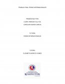 Trabajo para participar en una feria internacional