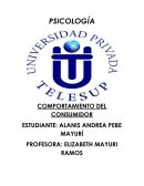 Estudio del comportamiento del consumidor