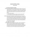 Politica y Estado
