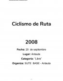 Ciclismo de Ruta