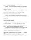 El cultural differences between Mexico, United States and United Kingdom.