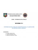 Criterio silvicultural