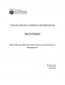 CASO DE ANÁLISIS •COMERCIO INTERNACIONAL INCOTERMS