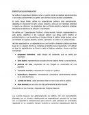 Espectáculos publicos