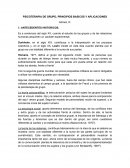 PSICOTERAPIA DE GRUPO, PRINCIPIOS BASICOS Y APLICACIONES