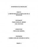 Importancia de la Psicologia en la educacion