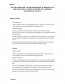 CULTURA TRIBUTARIA Y SU RELACIÓN FRENTE AL IMPUESTO A LA RENTA DE CUARTA Y QUINTA CATEGORÍA DE LA EMPRESA ELECTROPLUS SAC 2014