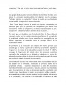 CONSTRUCCIÓN DEL ESTADO EDUCADOR HEGEMÓNICO