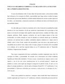 EL DESARROLLO LIBIDINAL Y SU RELACION CON LA EVOLUCION DE LA PERSONALIDAD INFANTIL