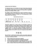 EJERCICIO SECTOR FORESTAL