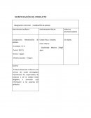 Metabisulfito de potasio Designación comercial