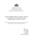 PASANTIA INTERMEDIA OPERATIVA EN FRANCA COFFECAKE EN LOS DEPARTAMENTOS DE: PRODUCCION, GENTE, ADMINISTRACION Y ATENCION AL CLIENTE