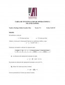 INVESTIGACIÓN DE OPERACIONES 2