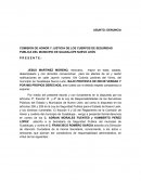 Denuncia de responsabilidad administrativa