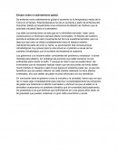 Ensayo sobre el calentamiento global.