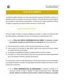 FINANCIAMIENTO Y TÍTULOS DE CRÉDITO